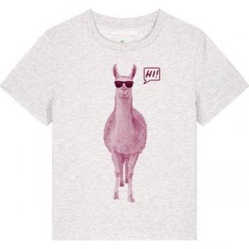 Frauen T-Shirt mit Lama und Spruch