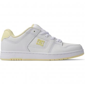 DC Shoes Manteca 4 – Calçado Branco-Amarelo Feminino 39