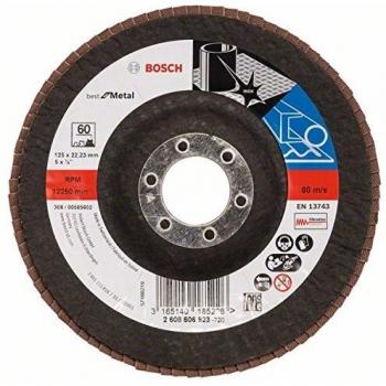 Disque abrasif à lamelles 125mm P60