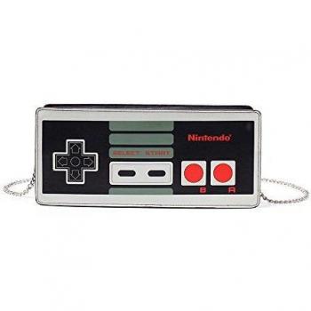 Nintendo NES Controller Ladies Coin Purse with Chain, Multi-Color