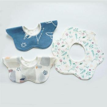 Baberos Estilo Pétalo para Niños y Niñas