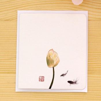 10PCS Chinese Style Birthday Party Invitations