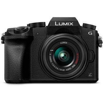 Panasonic Lumix DMC-G70 14-42 / 3.5-5.6 Lumix G Vario OIS ASPH Appareil Photo Numérique 16.84 Mpix