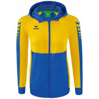 Frauen Trainings-Hoodie Erima Six Wings Bleu 44 female