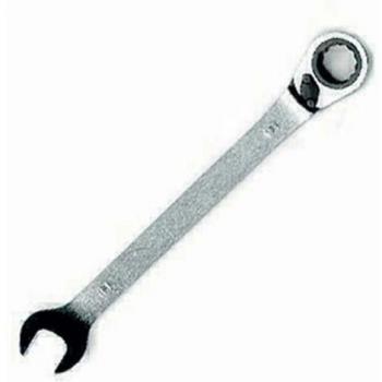 Llave cromo‑vanadio 17 mm con carraca reversa – modelo 222193