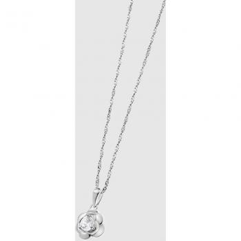 Time Road Collar de Plata para Mujer WS01920
