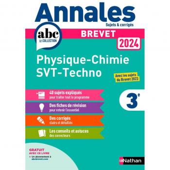 Annales Brevet Physique Chimie