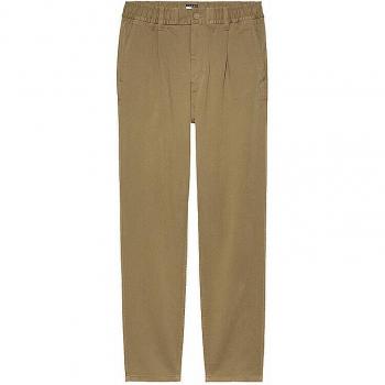 Pantaloni a piega Marrone Tommy Jeans