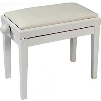 Kinsman KPB03WH Adjustable Piano Bench