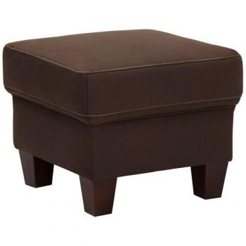 Luxus-Microfaser Hocker »Arngast«, B:58cm H:48cm T:58cm