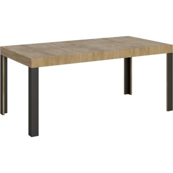 Table Bois et Acier Liva 180-284 cm