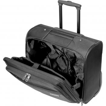 D&N Business Line 27‑Liter Koffer für Piloten – 41 cm, Schwarz