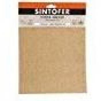Feuilles abrasives 3 pièces grain n°60 Sintofer