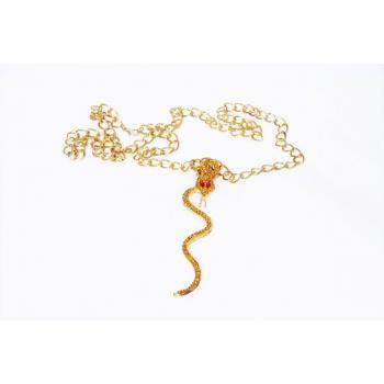 Goldene Serpentinen Halskette – Glamour & Raffinesse