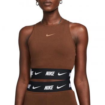 Nike Damen Crop Top Cacao Wow