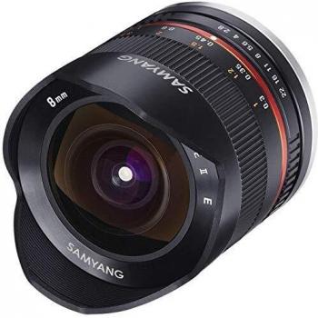 Samyang 8 mm Fisheye F2.8 Manual Focus Lens for Fuji X