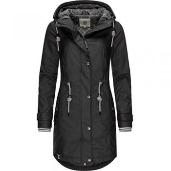 PEAK TIME L60042 Regenjacke in Schwarz