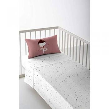 HACIENDO EL INDIO Ballerina Bettbezug für Babybett