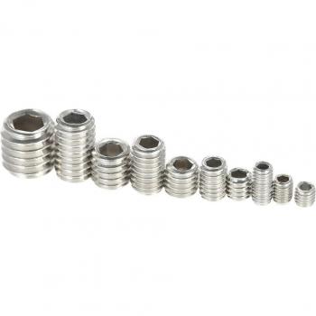 200pcs Stainless Steel Threaded Insert Nuts for Wood M3-M6/8