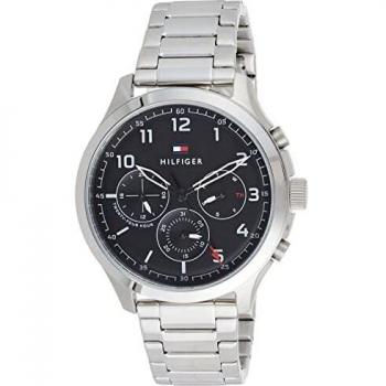 Montre Homme Tommy Hilfiger Quartz Multi-Cadrans Bracelet Acier Inox Argent 1791852
