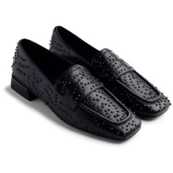 Women’s Gioseppo Black Lanse Loafer Shoes – Size 8 (US)