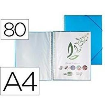 EC25 Blue A4 Filing Folder – 80 Sheets