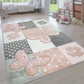Paco Home Tappeto Bambini Multicolore 133cm 3D Animali