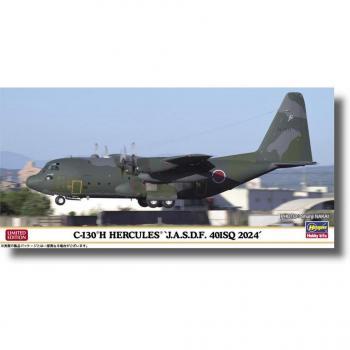Hasegawas Modell des C-130H Hercules der Japanischen Luftselbstverteidigungsstreitkräfte 401SQ 2024