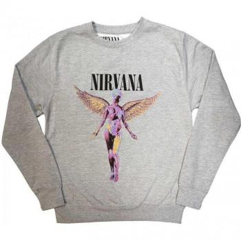 Adult Unisex Nirvana Sweatshirt (XL) in Utero, grau