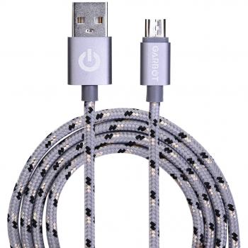 Garbot USB A to Micro-USB B Cable 1 m Silver