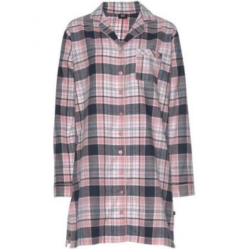 H.I.S Damen Nachthemd aus Flanell, kariert