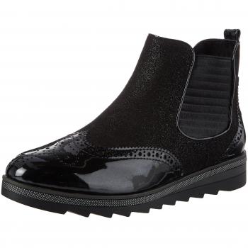 Marco Tozzi Chelsea Boots Damen 25859, Schwarz, 41 EU