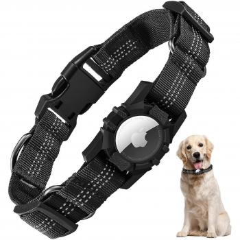 Collier ajustable pour chien avec Airtag Apple