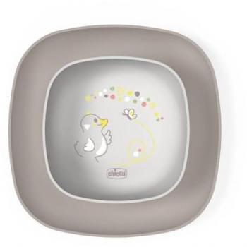 Tavolozza Piatto-Ciotola 12M+ Grigio Chicco