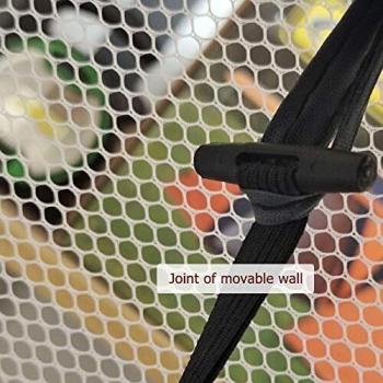 Outdoor/Indoor 2‑Meter Golf Cage Net – LEDU Folding Design