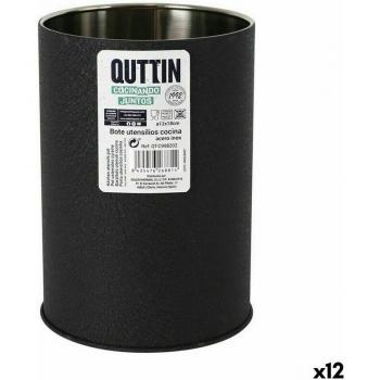 QUTTIN Crocodilo Utensili: Contenitore Acciaio Inox 12,6x18cm