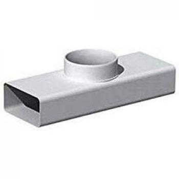 Té rectangulaire PVC 55 x 110 mm