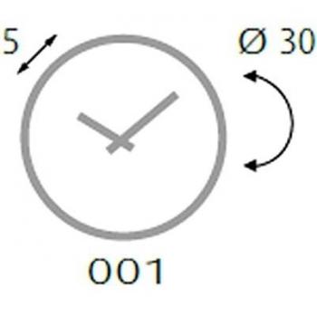 Horloge Murale 3D Moderne