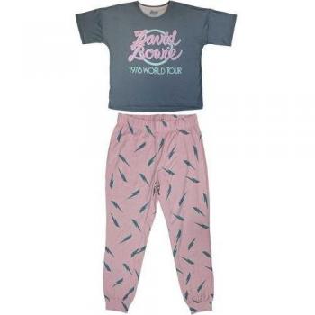 Tuta notturna 1978 David Bowie – Set donna XL, Rosa e Blu, Tour Mondiale
