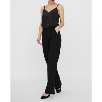 Pantalon straight noir femme Vero Moda vmzamira