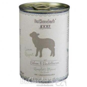 Dr. Clauders Premium B.A.R.F. Lammragout Komplettmenü 800g