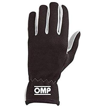 Gants OMP New Rally Noir Taille L pour Pilotes
