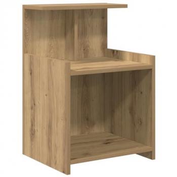 Mobile notturno in rovere artigianale 40x35x60 cm – Vidaxl