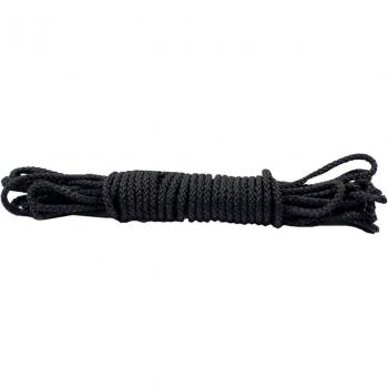 Muelle Trenzado Negro 9 metros 4mm