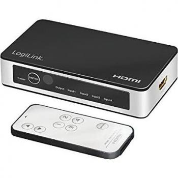 LogiLink 4-port HDMI-switch 4K/60Hz