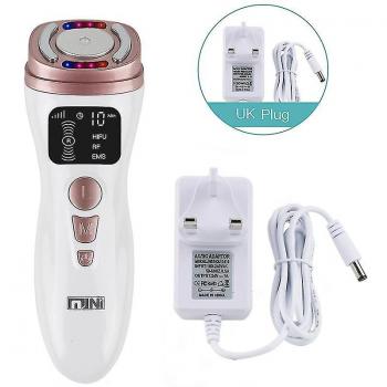 Masajeador facial Hifu ultrasonido EMS RF para cuidado de la piel