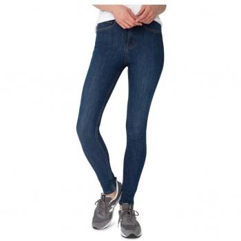 Jeans Azul Feminino Duer Performance Alta Cintura