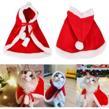 Xmas Pup and Kitty Costume Ensemble