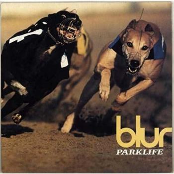 Blur Parklife EX 1994 UK vinyl LP FOODLP10
