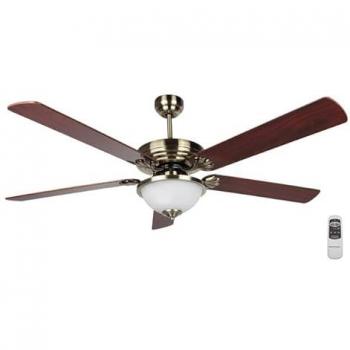 Deckenventilator Orbegozo mit Fernbedienung, 5 Wendeflügel, Licht, 3 Geschwindigkeiten